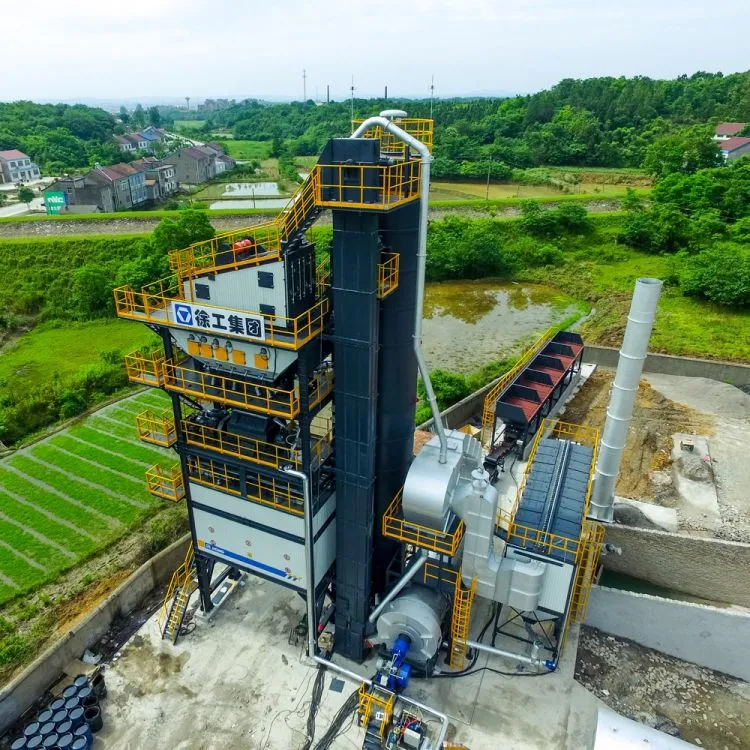 XCMG Asphalt Batching Plant Manufacturer Xap80 China 80t/H Hot Mix Batch Type Small Asphalt Mixing Plant Price