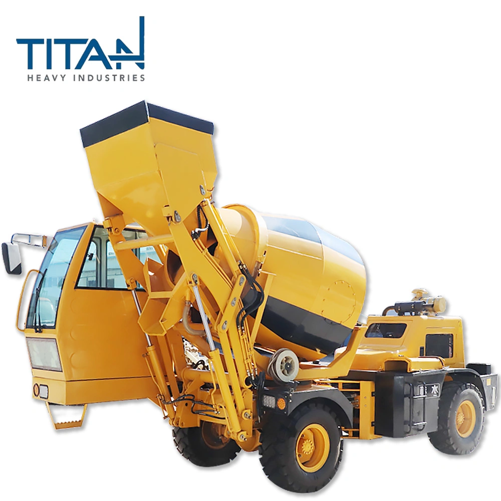 Titanhi CE OEM ISO Accepted Concrete Mixer with Pump Self Loading TL2500