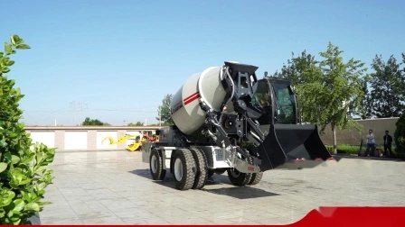 Lgcm Mischer-LKW 2 cbm/3,5 m3/4 m3/5 cbm/6 cbm kleiner Mini-selbstladender Beton-LKW-Mischer mit Pumpe für Baumaschinen