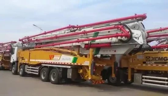 52m 130m3/H montierter Betonauslegerpumpen-LKW zum Verkauf vom chinesischen Fabriklieferanten, Fabrikpreis Top-Marke 36m 37m 42m 47m 48m 49m 52m 53m 56m 58m Betonpumpe